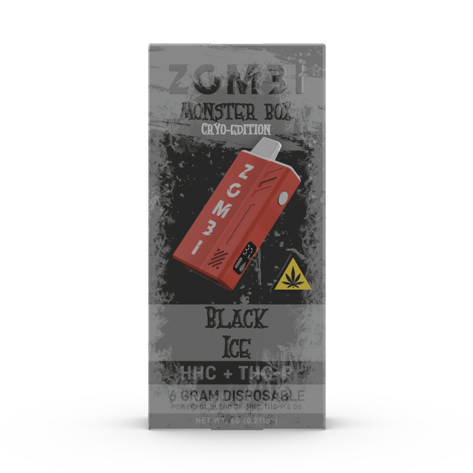 Image of 6g Cryo-Monster Box (Indica) Black Ice