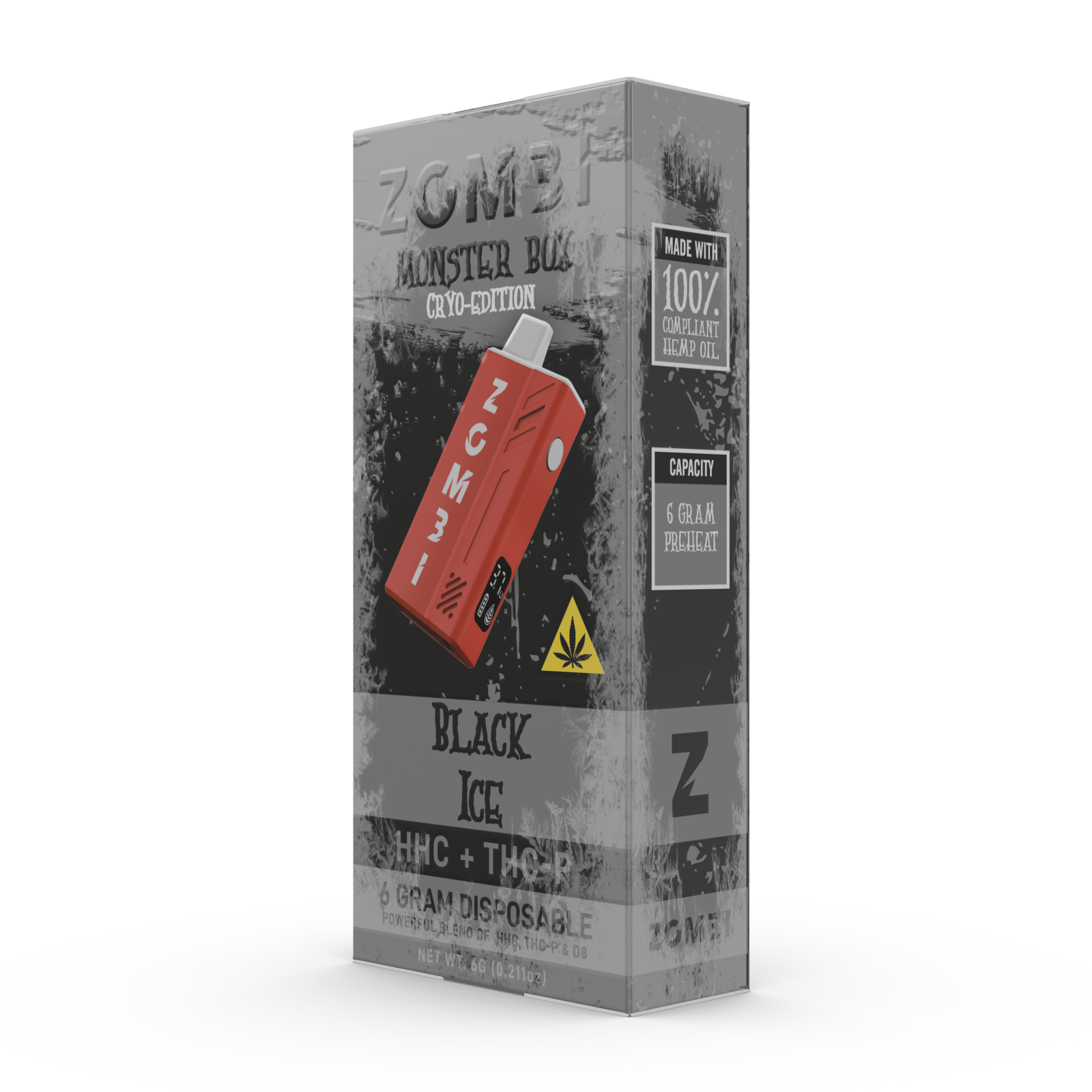 Image of 6g Cryo-Monster Box (Indica) Black Ice