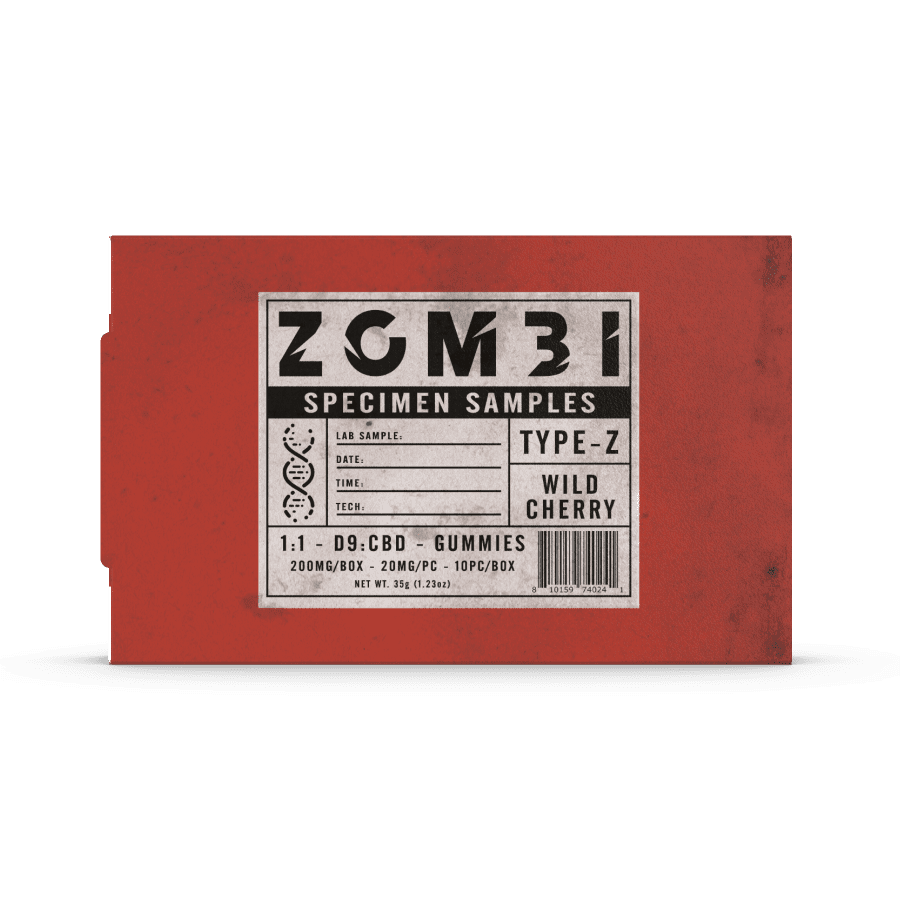 D9:CBD Blister Pack: Wild Cherry