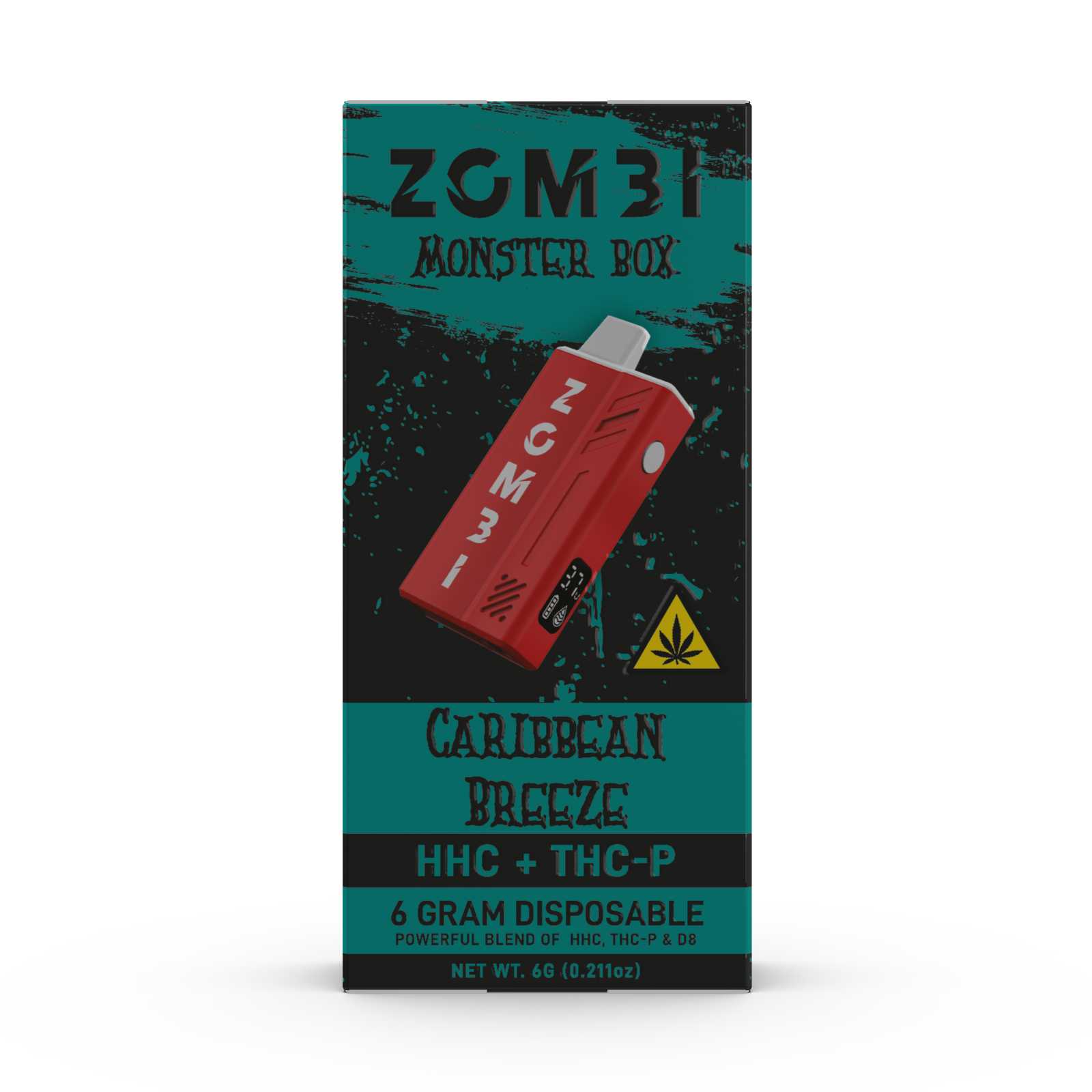 Image of 6g Monster Box (Hybrid) Caribbean Breeze