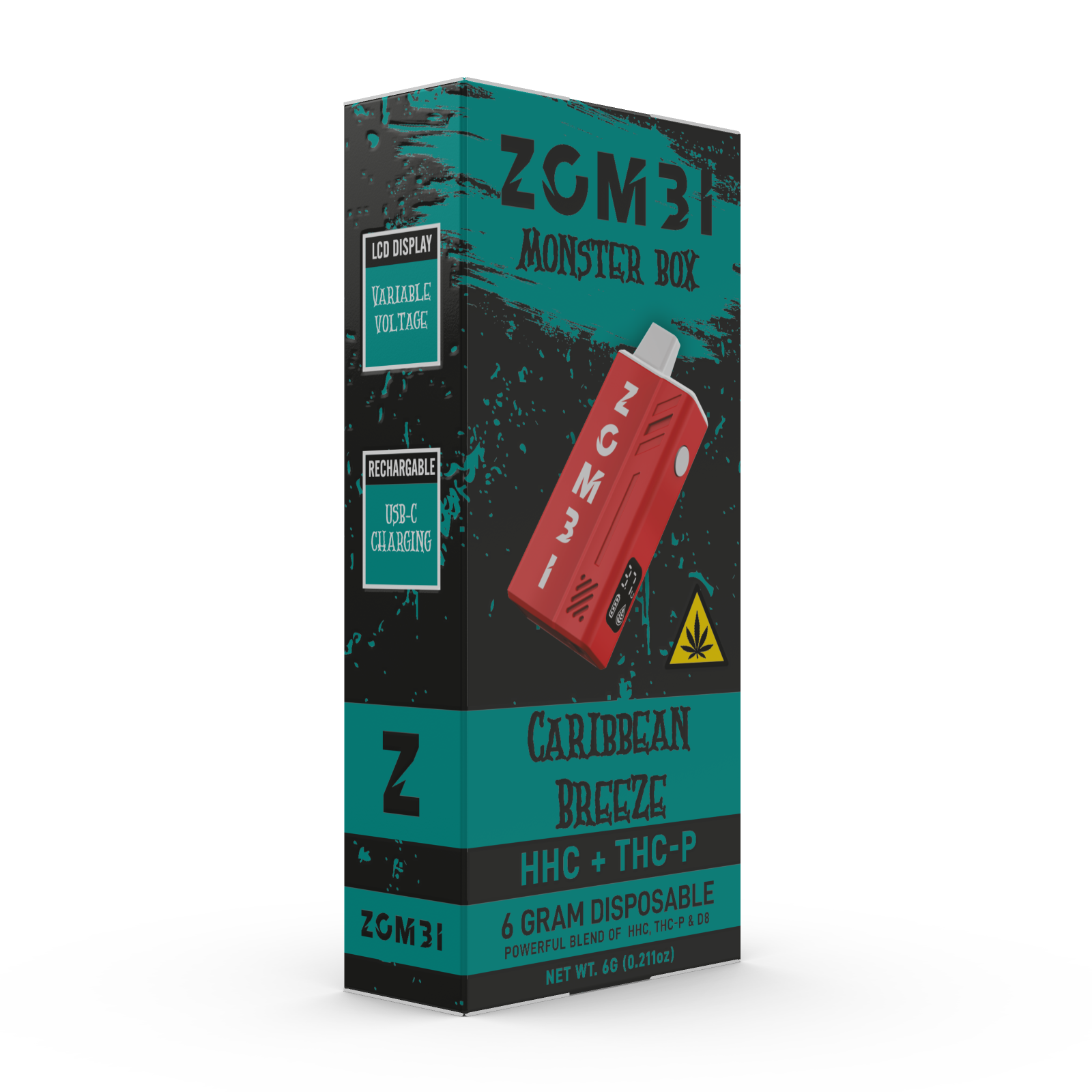 6g Monster Box (Hybrid) Caribbean Breeze
