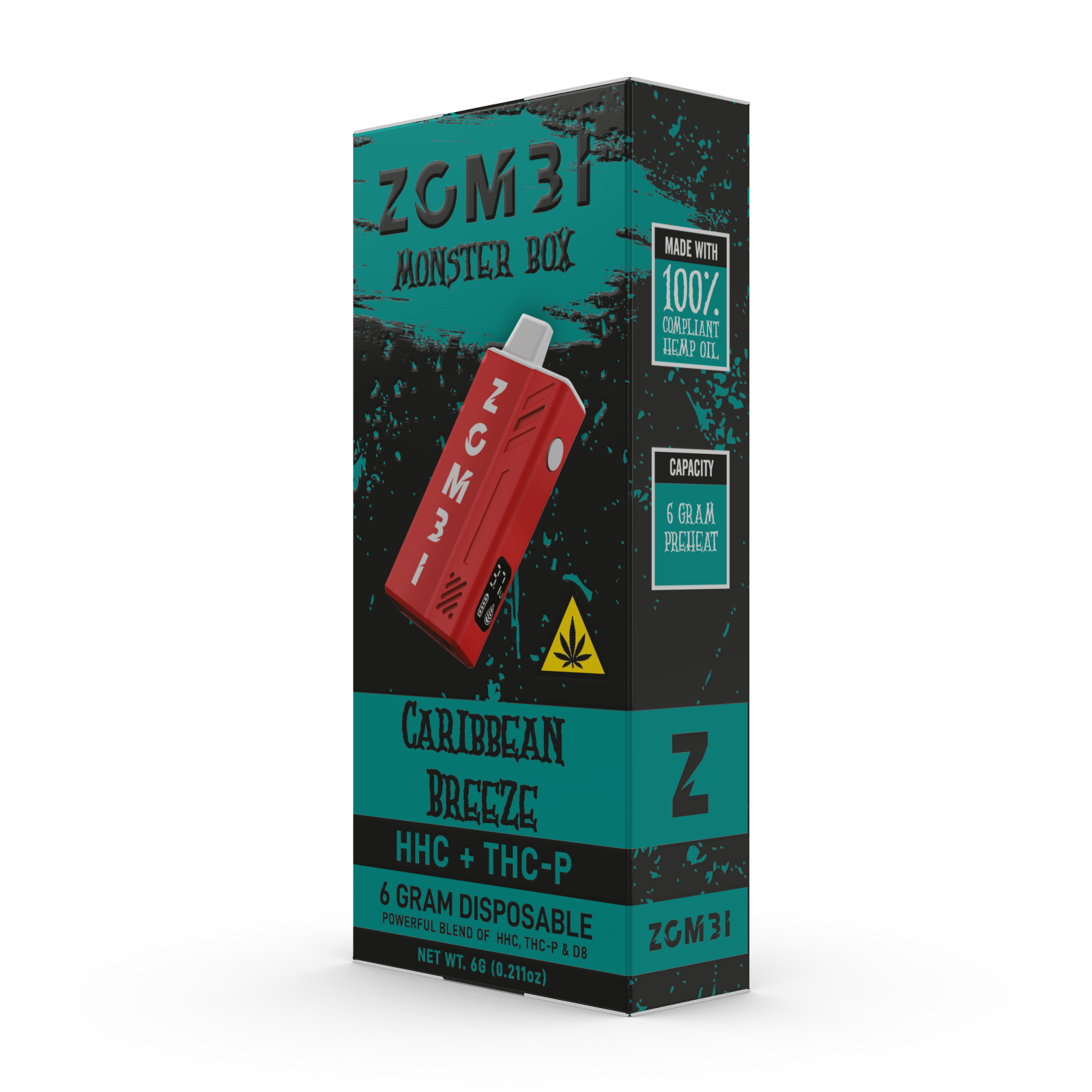 6g Monster Box (Hybrid) Caribbean Breeze