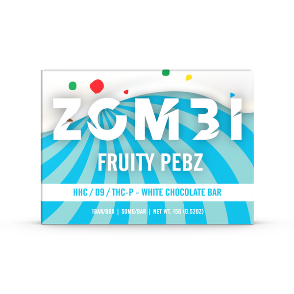 50mg Mini Chocolates: Fruity Pebz – The Zombi Nation