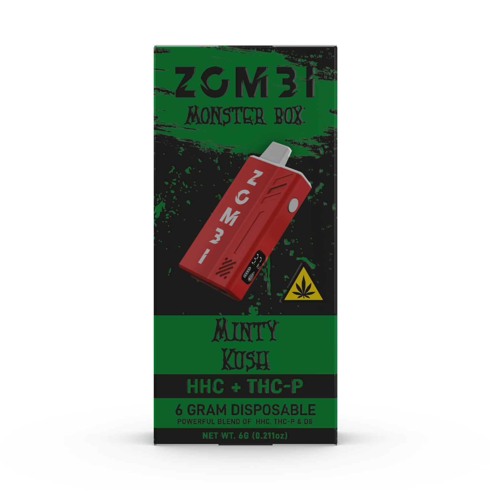 Image of 6g Monster Box (Indica) Minty Kush